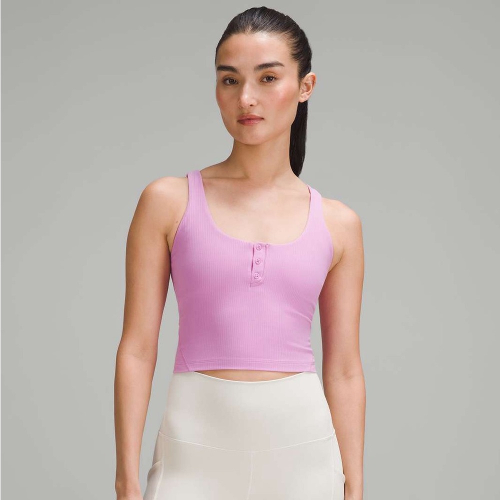 NWOT Lululemon Align Ribbed Henley Tank Top